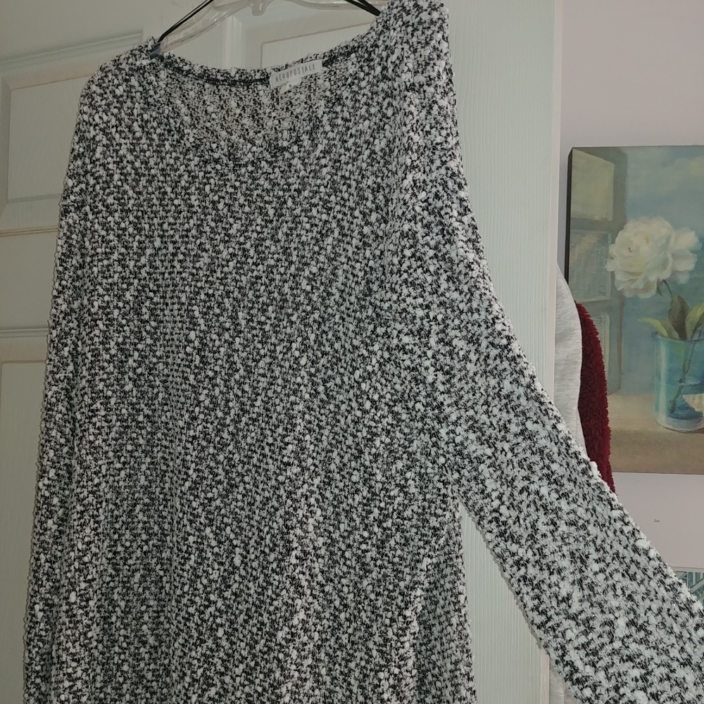 Cute sweater for fancy occasions.